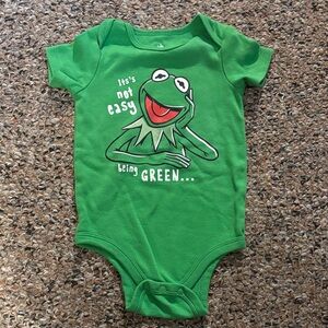 Disney Green Kermit Bodysuit